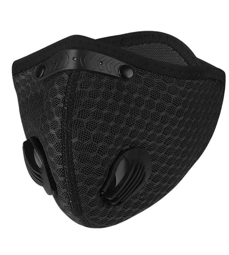 Bike Face Mask PM2.5 Anti Pollution Activated Carbon Filter Washable Cycling Sport Mask Bicycle MTB Road Bike Mask