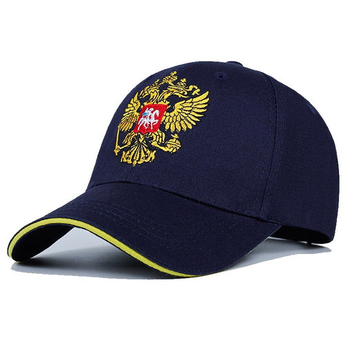 Load image into Gallery viewer, Russia Baseball Caps Russia Badge Embroidery Golf Caps Cotton Snapback Hats Men Women Hip Hop Hats Bone Fashion Sports Hats
