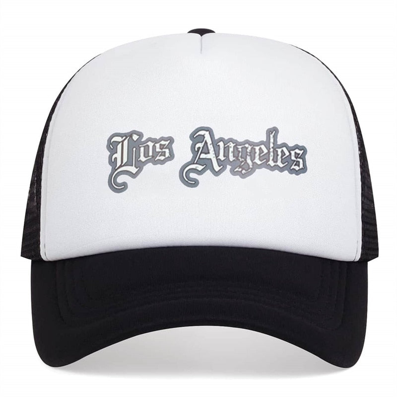 Los Angeles cap basketball truck hat for men women adult outdoor casual adjustable sun baseball cap