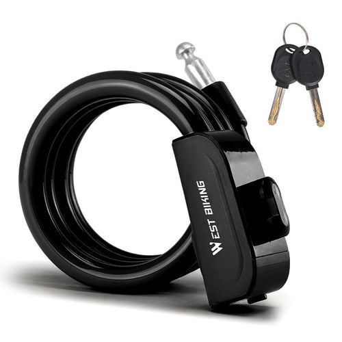 Load image into Gallery viewer, Bike Lock Anti Theft Security Bicycle Accessories Cable Lock MTB Road Bike Multicolor Cycling Portable Wire Lock
