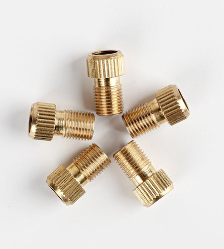 3Pieces Valve Adapter Pump Convert Presta To Schrader Copper Valve Adaptor Wheels Gas Nozzle Tube Tool Bike Bicycle Accessories