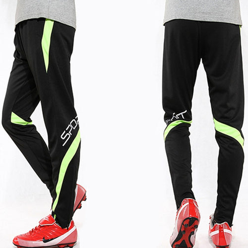 Load image into Gallery viewer, Men Running Sport Pants With Zipper Pockets Football Joggings Training Sweatpants Basketball Soccer Trousers workout pant Male
