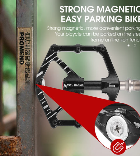 Ultralight Bike Pedals Aluminum Alloy Cr Mo Axle Spindle Anti-slip 9/16" Cycling 3 Sealed Bearing CNC Bicycle Pedals