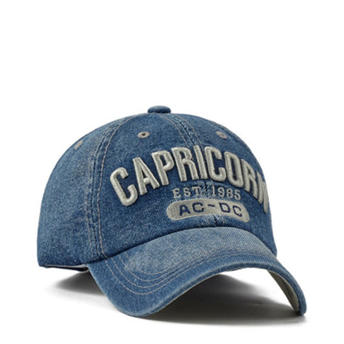 Load image into Gallery viewer, CAPRICORN 3D Letter Embroidery Baseball Cap Outdoor Sports Golf Caps Trucker hat Men&#39;s and Women&#39;s Universal hats

