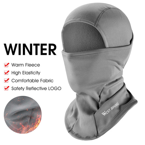 Load image into Gallery viewer, Winter Fleece Cycling Face Mask Bike Cap Windproof Men Women Sport Scarf Balaclava Ski Bicycle Motorcycle Running Neck Warmer
