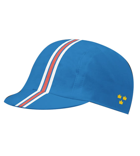 Classic  3 Crowns  Sea Blue Bike Men's Caps Outdoor For Bicycle Summer Hat Polyester Quick Dry Customizable