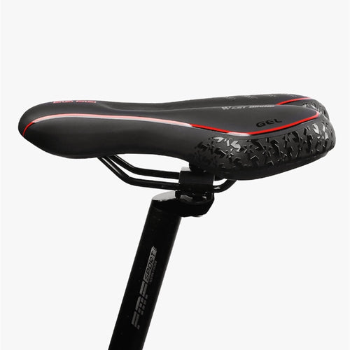 Load image into Gallery viewer, MTB Gel Comfort Bicycle Saddle Foam Road Bike Painless Seat PU Leather Versatile Cycling BMX Saddle Bicycle Parts
