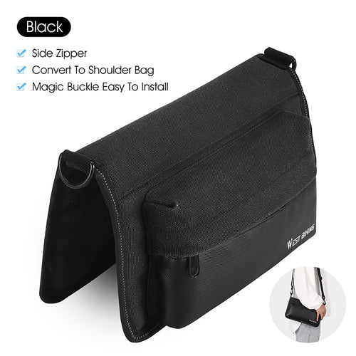 Load image into Gallery viewer, Bicycle Frame Bag Multifunctional Shoulder Bag MTB Mountain Road Bike Repair Tools Pannier Cycling Phone Storage Bag
