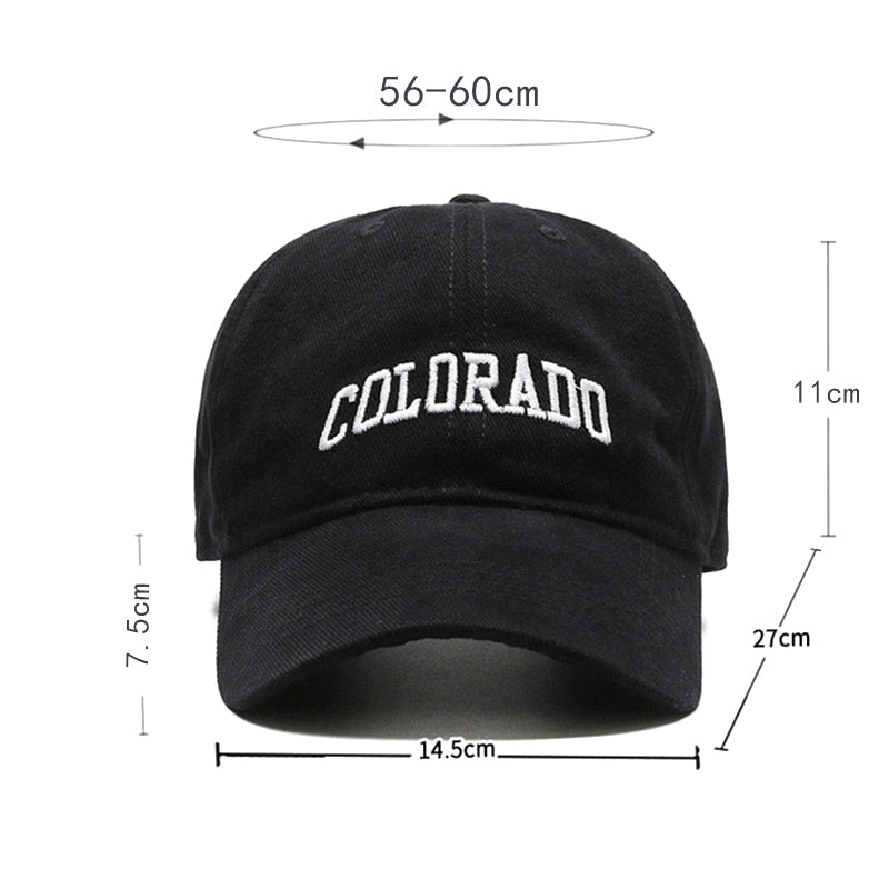 Fashion Letter Women's Baseball Cap Summer Snapback Hat for Men Cotton Mixed Polyester Embroidery Trucker Caps