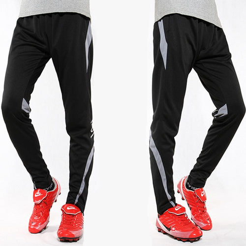 Load image into Gallery viewer, Men Running Sport Pants With Zipper Pockets Football Joggings Training Sweatpants Basketball Soccer Trousers workout pant Male
