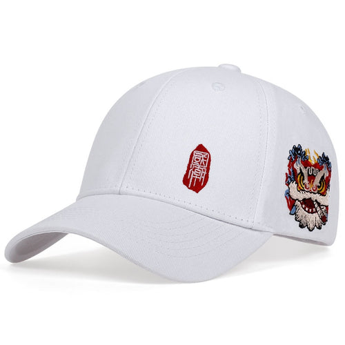 Load image into Gallery viewer, Fashion Baseball Cap Chinese Style Embroidery Sun Caps for Men Women Unisex-Teens Embroidered Snapback Flat Hip Hop Hat
