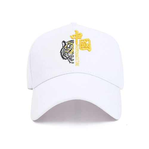 Load image into Gallery viewer, Printing Chinese  Men&#39;s Baseball Caps Totem Belief Women&#39;s Cotton Snapback Hat Outdoor Sun Protection Gorras Trucker Cap
