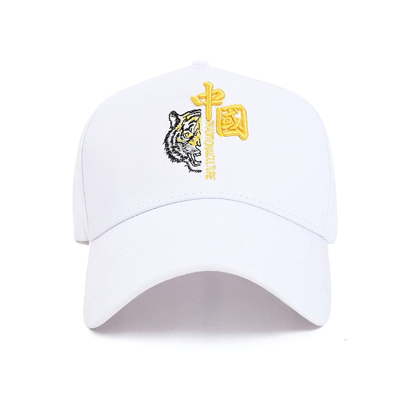 Printing Chinese  Men's Baseball Caps Totem Belief Women's Cotton Snapback Hat Outdoor Sun Protection Gorras Trucker Cap