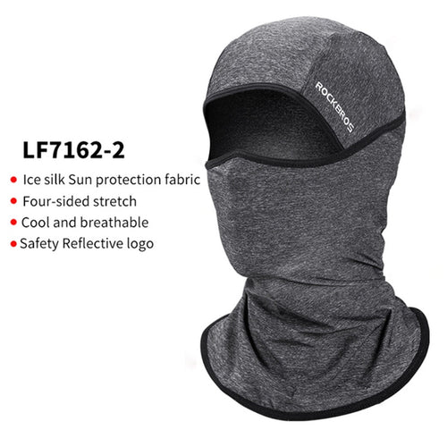 Load image into Gallery viewer, Cycling Mask Summer UV Protection Balaclava Glasses Face Breathable Hole Men Women Quick-Drying Bicycle Ice silk Mask
