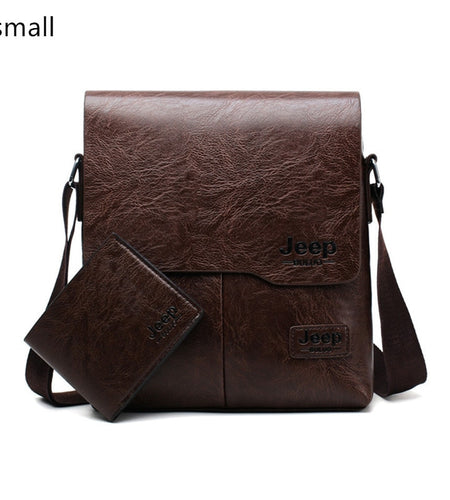 Famous Business Casual Tote Bags Men Messenger Bag Leather Crossbody Shoulder Bag For Man