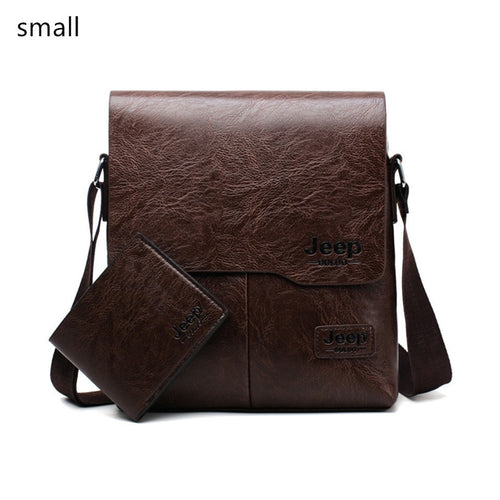 Load image into Gallery viewer, Famous Business Casual Tote Bags Men Messenger Bag Leather Crossbody Shoulder Bag For Man
