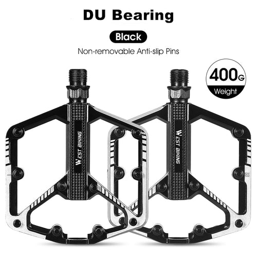 Load image into Gallery viewer, Ultralight Bicycle Pedals Aluminum Alloy MTB BMX Road Bike Pedal DU Bearing Anti-slip Flat Pedal Cycling Accessories
