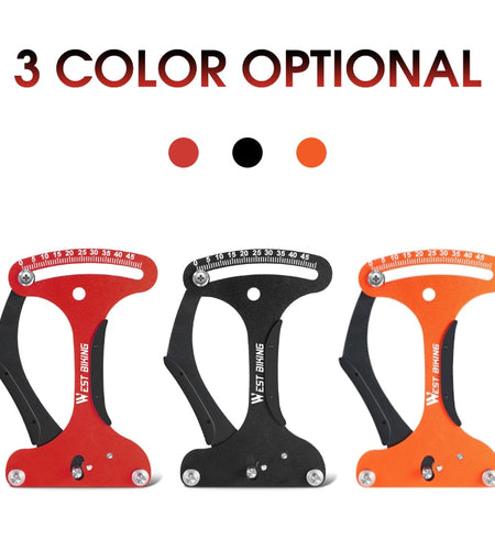 Bicycle Spoke Tension Meter Measuring Tool Aluminum Alloy Wheel Repair Tool Road Bike Indicator Meter Tensiometer