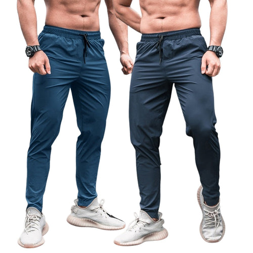 Load image into Gallery viewer, Men Sport Trousers with Pockets Running Workout Pants Quick Dry Training Jogger Sweatpants High Quality Fitness Bottoms
