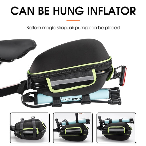 Load image into Gallery viewer, Cycling Bag Bike Rear Bag Reflective Waterproof Rain Cover Mountain Bike Cycling Tail Extending Saddle Bicycle Bag
