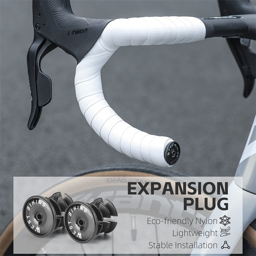 Load image into Gallery viewer, Resistant Handlebar Tape Lightweight Breathable Anti-Slip Road Bike Grip Tape Gravel Bike Bar Winding End Plugs

