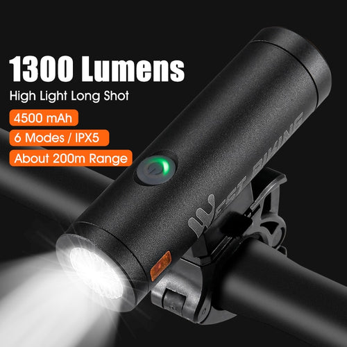 Load image into Gallery viewer, Rainproof Bike Light Front Lamp USB Rechargeable MTB Road Bicycle Cycling Headlight LED Flashlight Bike Accessories
