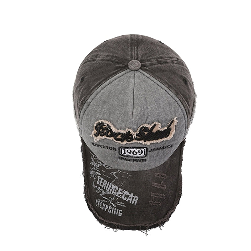 Fashion Unisex Baseball Caps Retro Cotton Snapback Hat for Men Women Casual Adjustable Trucker Cap Bone Casquette