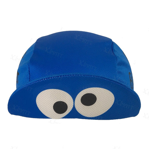Load image into Gallery viewer, Classic Ride Bike Eat Cookie Big Eyes Polyester Cycling Caps Quick Dry Breathable Bicycle Sports  Men&#39;s Hat
