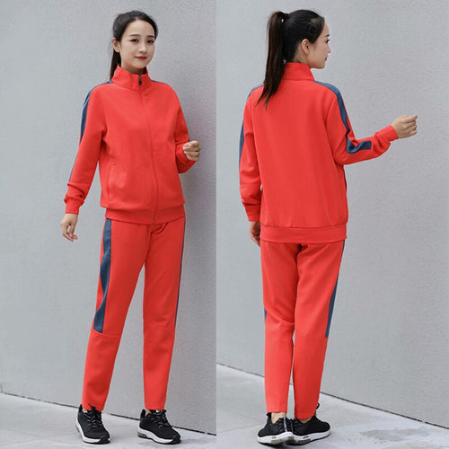 Load image into Gallery viewer, Youth Running Jackets Pants Set Women &amp; Men Blank Tracksuits Football Basketball Training Suit Home Jogging Outdoor Sportswear
