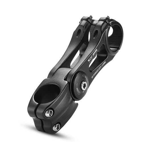 Load image into Gallery viewer, Adjustable Bicycle Handlebar 31.8MM Stem Extender 80 Degree Angle Riser MTB Front Fork CNC Variable Stem Extension
