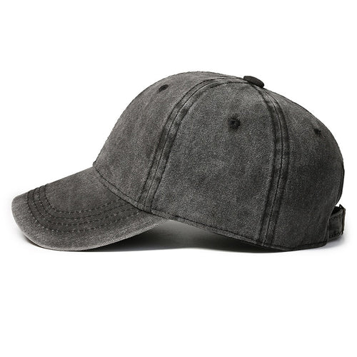 Load image into Gallery viewer, Solid Cotton Baseball Cap for Men Women Unisex Vintage Dad Hat Casual Adjustable Snapback Outdoor Trucker Hats
