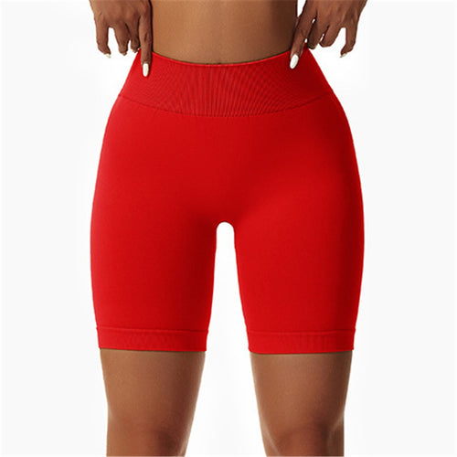 Load image into Gallery viewer, S - XL 7 Colors Seamless Yoga Shorts Gym Sport Shorts Butt Lift High Waist Shorts For Women Breathable Fitness Sportwear A088S
