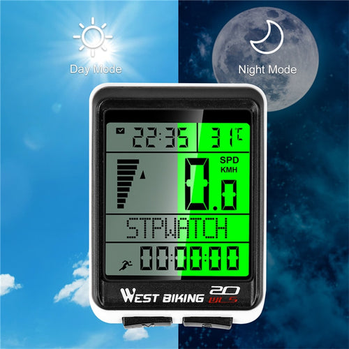 Load image into Gallery viewer, Bicycle Wireless Computer MTB Road Bike Odometer Multifunction Cycling Stopwatch Speedometer Rainproof Bike Computer
