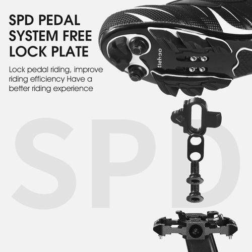 Load image into Gallery viewer, Bicycle Lock Pedals Free Cleat For SPD System MTB Mountain Road Bike Sealed Bearing Cycling Pedals Accessories
