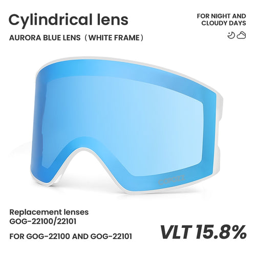 Load image into Gallery viewer, 22101 and 22100 Ski Goggles Magnetic Replacement Lenses Spherical lens and Cylindrical lens
