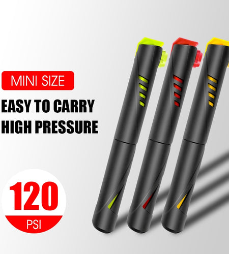 Portable Bicycle Mini Hand Pump Cycling Air Pump Ball Ballon Tire Inflator Schrader Presta Valve MTB Road Bike Pump