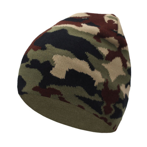 Load image into Gallery viewer, Camouflage Knitted Hat Men Beanie Women Winter Hats For Men Bonnet Knit Caps Autumn Hat Women Warm New Gorros Skullies Beanies
