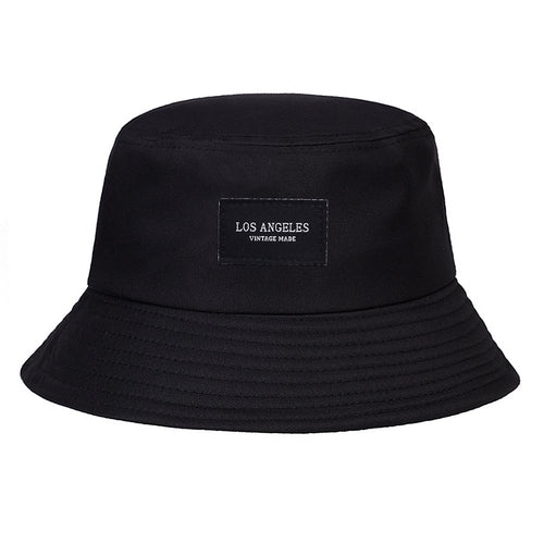 Load image into Gallery viewer, los angeles bucket hat Letter Embroidered Hip Hop panama Hats for Men Cotton Fisherman Hat Casquette Women outdoor sun hats
