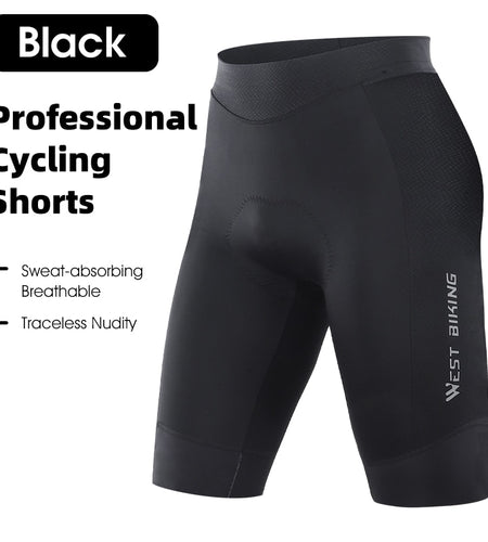 Men Cycling Padded Shorts Long Distance Enduro MTB Short Tights Biker Shockproof Cyclist Racing Compression Shorts