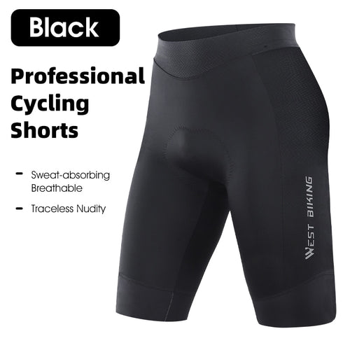 Load image into Gallery viewer, Men Cycling Padded Shorts Long Distance Enduro MTB Short Tights Biker Shockproof Cyclist Racing Compression Shorts
