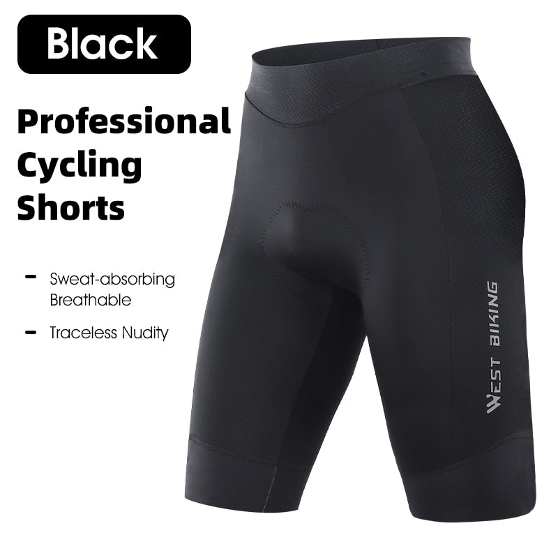 Men Cycling Padded Shorts Long Distance Enduro MTB Short Tights Biker Shockproof Cyclist Racing Compression Shorts