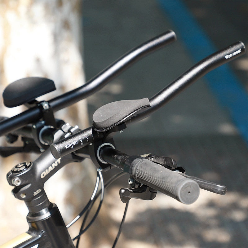 Bicycle Rest TT Handlebar Clip on Aero Bars Handlebar Extension Triathlon Aerobars MTB Road Bike Cycling Handlebars