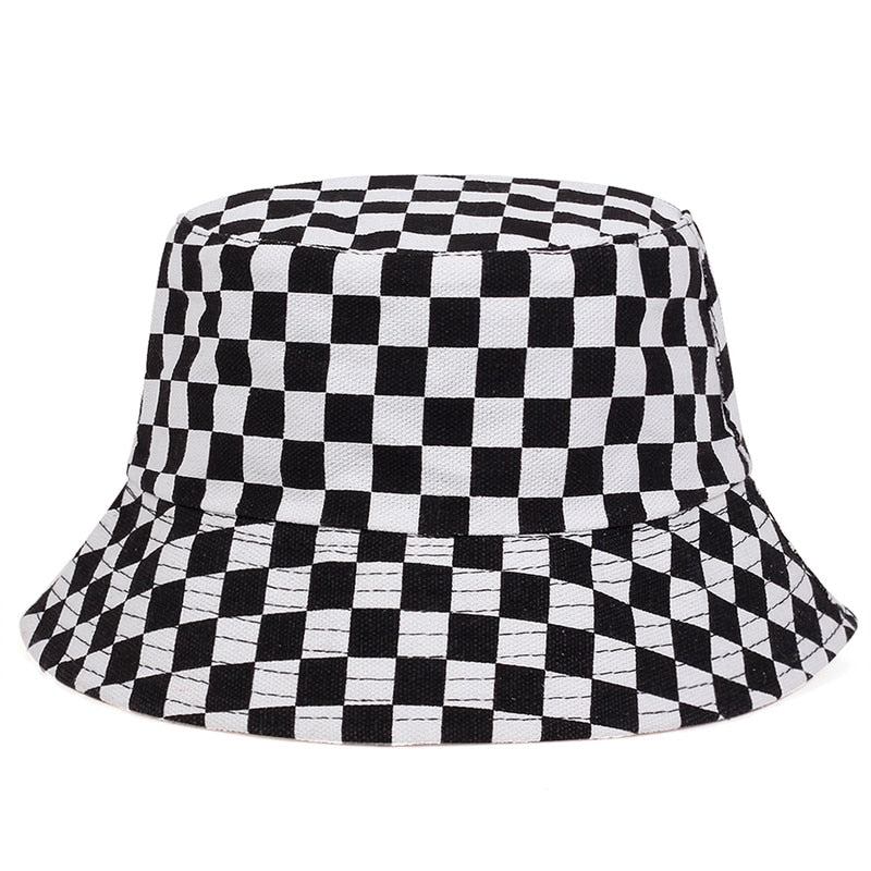 double-sided fisherman hat womens outdoor shade bucket hats wild tide hat cotton bucket hats for men casquette