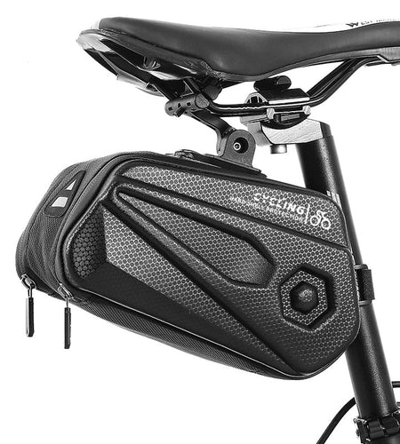 Bike Saddle Bag Waterproof MTB Road Bicycle Under Seat Bag 2.6L Lage Capacity Reflective Pannier Cycling Accessories