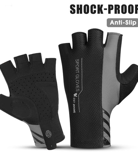 Summer Cycling Gloves Half Finger Men Women Sport Bicycle Gloves Road MTB Breathable Anti-slip Racing Bike Gloves