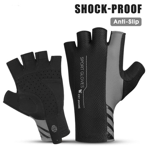 Load image into Gallery viewer, Summer Cycling Gloves Half Finger Men Women Sport Bicycle Gloves Road MTB Breathable Anti-slip Racing Bike Gloves
