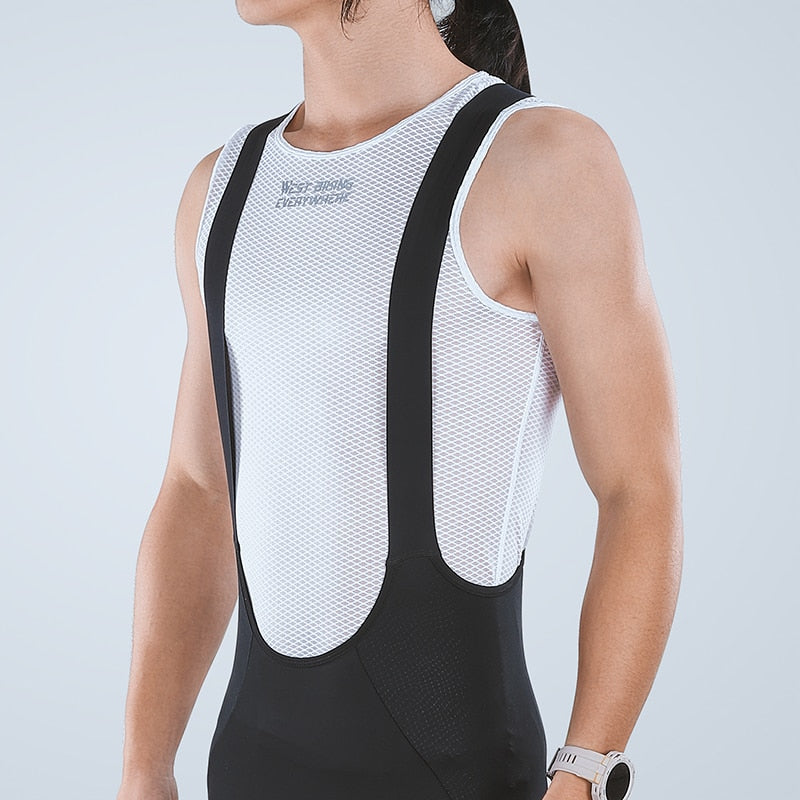 Summer Men's Cycling Mesh Base Layer Quick Dry Sport Light Vest Breathable Gym Tank Tops Running Cycling Undershirt