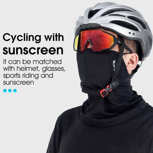Load image into Gallery viewer, Breathable Summer Cycling Headwear Ice Silk Anti-UV Outdoor Sport Running Scarf Dustproof Men Women Bike Balaclava

