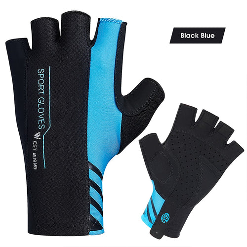 Load image into Gallery viewer, Summer Cycling Gloves Half Finger Men Women Sport Bicycle Gloves Road MTB Breathable Anti-slip Racing Bike Gloves
