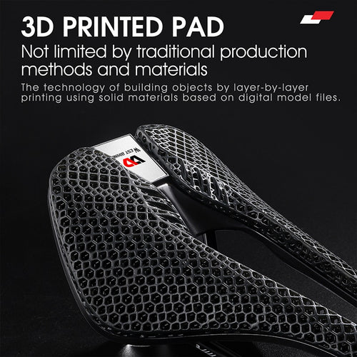 Load image into Gallery viewer, 3D Printed Bicycle Saddle Liquid Resins Honeycomb Bike Seat Super Soft Cushion MTB Road Triathlon Cycling Race Seat
